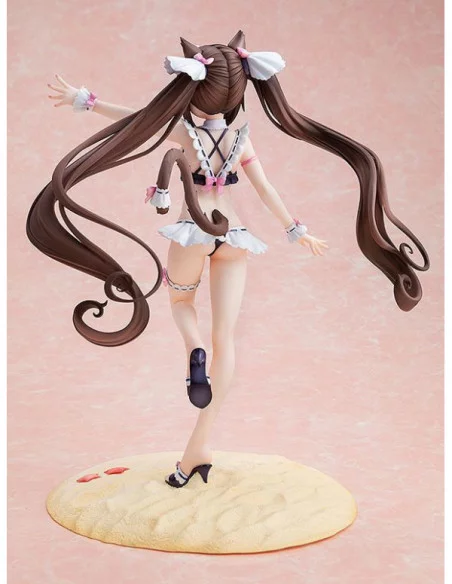 Nekopara Estatua PVC 1/7 Chocola: Maid Swimsuit Ver. 26 cm Nekopara Estatua PVC 1/7 Chocola: Maid Swimsuit Ver. 26 cm