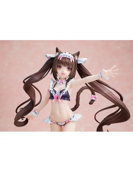 Nekopara Estatua PVC 1/7 Chocola: Maid Swimsuit Ver. 26 cm Nekopara Estatua PVC 1/7 Chocola: Maid Swimsuit Ver. 26 cm