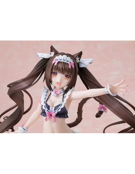 Nekopara Estatua PVC 1/7 Chocola: Maid Swimsuit Ver. 26 cm Nekopara Estatua PVC 1/7 Chocola: Maid Swimsuit Ver. 26 cm