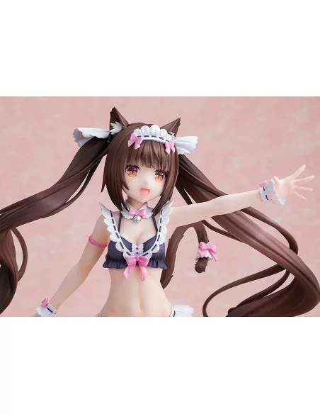 Nekopara Estatua PVC 1/7 Chocola: Maid Swimsuit Ver. 26 cm Nekopara Estatua PVC 1/7 Chocola: Maid Swimsuit Ver. 26 cm