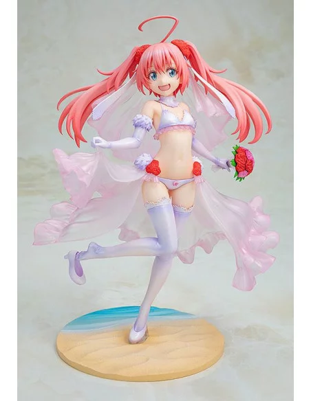 That Time I Got Reincarnated as a Slime Estatua PVC 1/7 Milim Nava: Wedding Bikini Ver. 25 cm That Time I Got Reincarnated as a Slime Estatua PVC 1/7 Milim Nava: Wedding Bikini Ver. 25 cm
