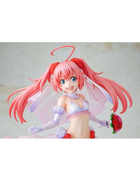 That Time I Got Reincarnated as a Slime Estatua PVC 1/7 Milim Nava: Wedding Bikini Ver. 25 cm That Time I Got Reincarnated as a Slime Estatua PVC 1/7 Milim Nava: Wedding Bikini Ver. 25 cm