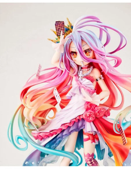 No Game No Life Estatua 1/7 Shiro Dress Ver. 24 cm No Game No Life Estatua 1/7 Shiro Dress Ver. 24 cm
