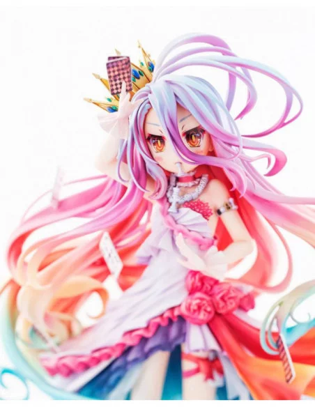 No Game No Life Estatua 1/7 Shiro Dress Ver. 24 cm No Game No Life Estatua 1/7 Shiro Dress Ver. 24 cm