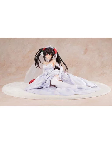Date A Live Estatua PVC 1/7 Light Novel Edition Kurumi Tokisaki: Wedding Dress Ver. 13 cm
