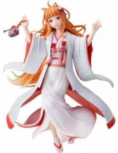Spice and Wolf Estatua PVC 1/7 Wise Wolf Holo Wedding Kimono Ver. 26 cm