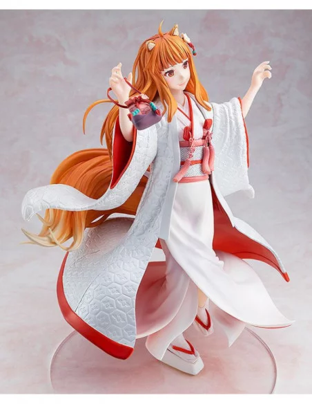 Spice and Wolf Estatua PVC 1/7 Wise Wolf Holo Wedding Kimono Ver. 26 cm Spice and Wolf Estatua PVC 1/7 Wise Wolf Holo Wedding Kimono Ver. 26 cm