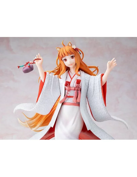 Spice and Wolf Estatua PVC 1/7 Wise Wolf Holo Wedding Kimono Ver. 26 cm Spice and Wolf Estatua PVC 1/7 Wise Wolf Holo Wedding Kimono Ver. 26 cm