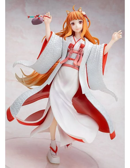 Spice and Wolf Estatua PVC 1/7 Wise Wolf Holo Wedding Kimono Ver. 26 cm Spice and Wolf Estatua PVC 1/7 Wise Wolf Holo Wedding Kimono Ver. 26 cm