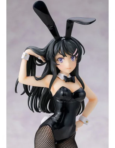 Rascal Does Not Dream of Bunny Girl Senpai Estatua PVC Kadokawa Collection Light Mai Sakurajima Bunny Ver. 17 cm