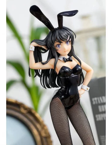 Rascal Does Not Dream of Bunny Girl Senpai Estatua PVC Kadokawa Collection Light Mai Sakurajima Bunny Ver. 17 cm