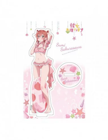 Rent-A-Girlfriend Figura acrilico Swimsuit and Girlfriend Sumi Sakurasawa 14 cm