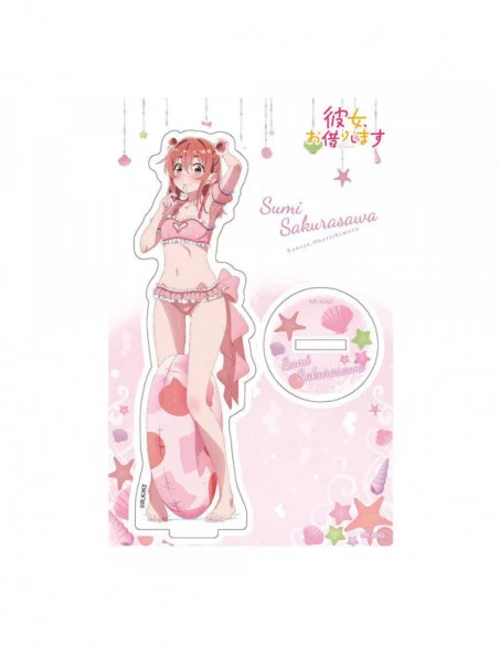 Rent-A-Girlfriend Figura acrilico Swimsuit and Girlfriend Sumi Sakurasawa 14 cm
