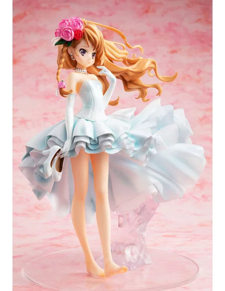 Toradora! Estatua PVC 1/7 CAworks Taiga Aisaka: Wedding Dress Ver. 21 cm Toradora! Estatua PVC 1/7 CAworks Taiga Aisaka: Wedding Dress Ver. 21 cm