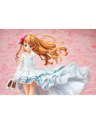 Toradora! Estatua PVC 1/7 CAworks Taiga Aisaka: Wedding Dress Ver. 21 cm