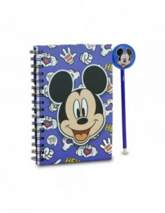Disney Libreta con bolígrafo Mickey Grins 2
