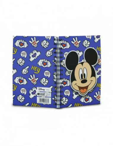 Disney Libreta con bolígrafo Mickey Grins
