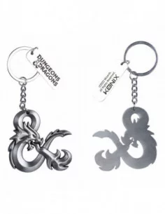 Dungeons & Dragons Llavero 3D Logo