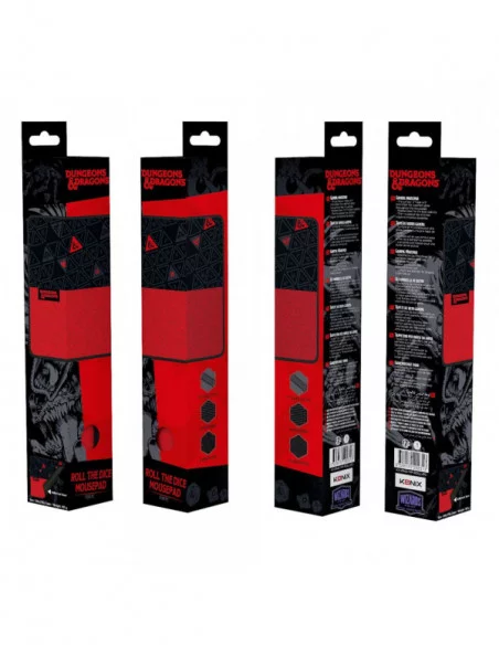 Dungeons & Dragons Alfombrilla Red & Black Dungeons & Dragons Alfombrilla Red & Black