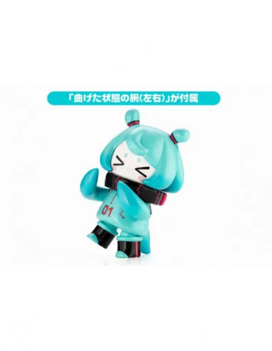 Hinomoto Heavy Industries Figura Ocean Exploration Robot Denshitako No. 3 Hatsune Miku Color Ver. 9 cm