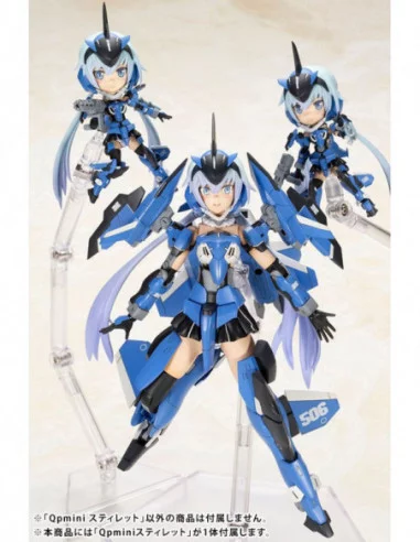 Frame Arms Girl Maqueta Plastic Model Kit Qpmini Stylet 8 cm