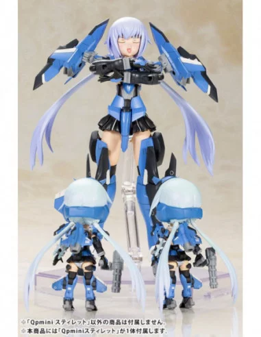 Frame Arms Girl Maqueta Plastic Model Kit Qpmini Stylet 8 cm