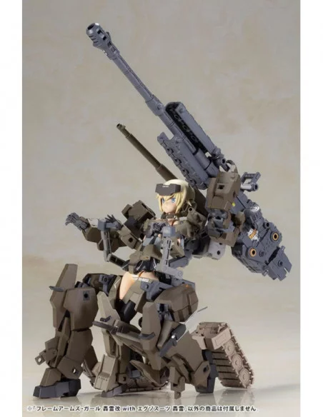 Frame Arms Girl Maqueta Plastic Model Kit Gourai-Kai & Exosuit Unit 22 cm