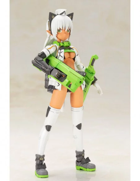 Frame Arms Girl Shimada Humikane Art Works II Maqueta Plastic Model Kit Arsia Another Color & FGM148 Type Anti-Tank Missile 16 c