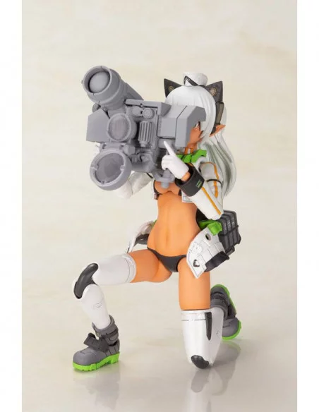 Frame Arms Girl Shimada Humikane Art Works II Maqueta Plastic Model Kit Arsia Another Color & FGM148 Type Anti-Tank Missile 16 c