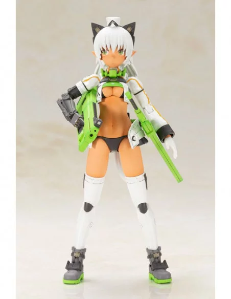 Frame Arms Girl Shimada Humikane Art Works II Maqueta Plastic Model Kit Arsia Another Color & FGM148 Type Anti-Tank Missile 16 c