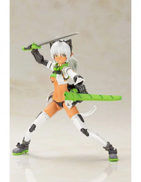 Frame Arms Girl Shimada Humikane Art Works II Maqueta Plastic Model Kit Arsia Another Color & FGM148 Type Anti-Tank Missile 16 c