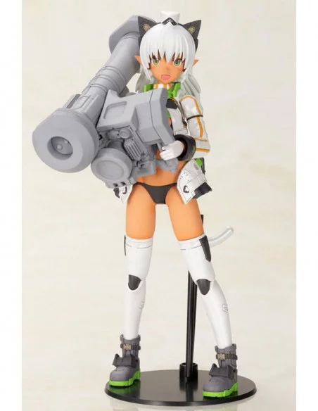 Frame Arms Girl Shimada Humikane Art Works II Maqueta Plastic Model Kit Arsia Another Color & FGM148 Type Anti-Tank Missile 16 c