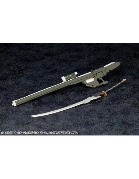 Hexa Gear Maqueta Plastic Model Kit 1/24 Booster Pack 009 Sniper Cannon 32 cm