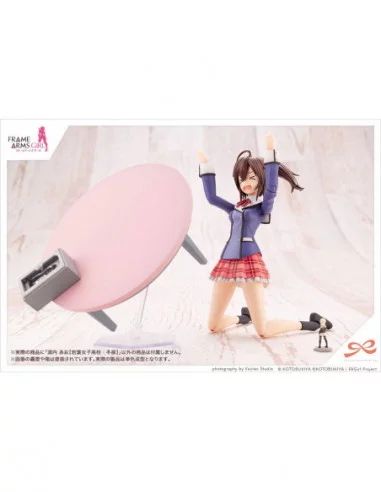 Sousai Shojo Teien Maqueta Plastic Model Kit 1/10 Ao Gennai Wakaba Girls' High School Winter Clothes 16 cm