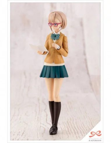 Sousai Shojo Teien Maqueta Plastic Model Kit 1/10 Koyomi Takanashi Ryobu High School Winter Clothes