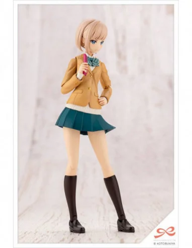 Sousai Shojo Teien Maqueta Plastic Model Kit 1/10 Koyomi Takanashi Ryobu High School Winter Clothes