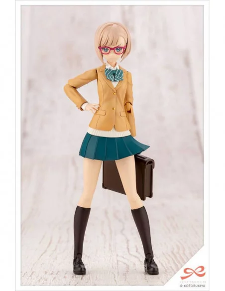 Sousai Shojo Teien Maqueta Plastic Model Kit 1/10 Koyomi Takanashi Ryobu High School Winter Clothes
