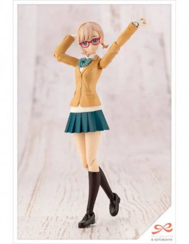 Sousai Shojo Teien Maqueta Plastic Model Kit 1/10 Koyomi Takanashi Ryobu High School Winter Clothes