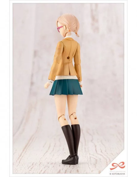 Sousai Shojo Teien Maqueta Plastic Model Kit 1/10 Koyomi Takanashi Ryobu High School Winter Clothes