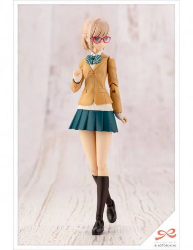 Sousai Shojo Teien Maqueta Plastic Model Kit 1/10 Koyomi Takanashi Ryobu High School Winter Clothes