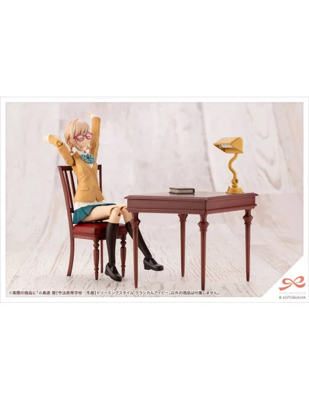 Sousai Shojo Teien Maqueta Plastic Model Kit 1/10 Koyomi Takanashi Ryobu High School Winter Clothes