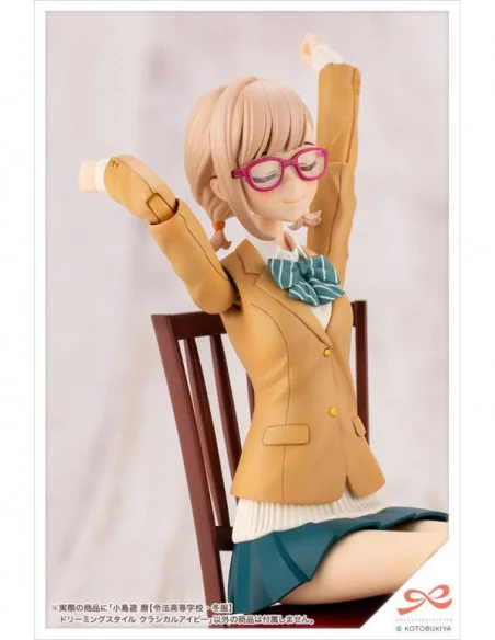 Sousai Shojo Teien Maqueta Plastic Model Kit 1/10 Koyomi Takanashi Ryobu High School Winter Clothes
