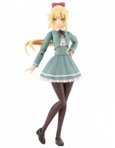 Sousai Shojo Teien Maqueta Plastic Model Kit 1/10 Ritsuka Saeki St. Iris Gauken Girls' High School Winter Clothes 16 cm