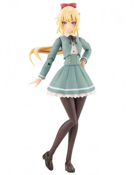 Sousai Shojo Teien Maqueta Plastic Model Kit 1/10 Ritsuka Saeki St. Iris Gauken Girls' High School Winter Clothes 16 cm