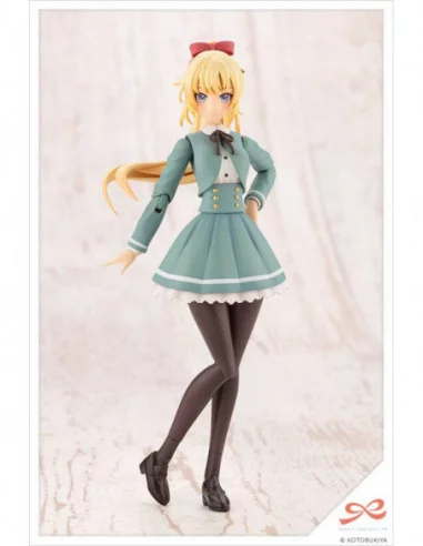 Sousai Shojo Teien Maqueta Plastic Model Kit 1/10 Ritsuka Saeki St. Iris Gauken Girls' High School Winter Clothes 16 cm