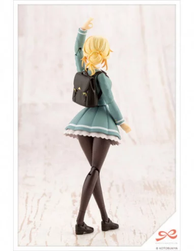 Sousai Shojo Teien Maqueta Plastic Model Kit 1/10 Ritsuka Saeki St. Iris Gauken Girls' High School Winter Clothes 16 cm