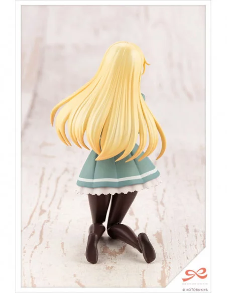 Sousai Shojo Teien Maqueta Plastic Model Kit 1/10 Ritsuka Saeki St. Iris Gauken Girls' High School Winter Clothes 16 cm
