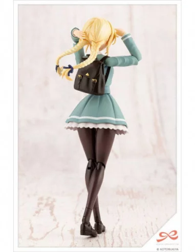 Sousai Shojo Teien Maqueta Plastic Model Kit 1/10 Ritsuka Saeki St. Iris Gauken Girls' High School Winter Clothes 16 cm