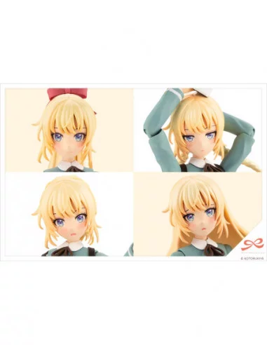 Sousai Shojo Teien Maqueta Plastic Model Kit 1/10 Ritsuka Saeki St. Iris Gauken Girls' High School Winter Clothes 16 cm