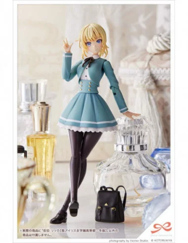 Sousai Shojo Teien Maqueta Plastic Model Kit 1/10 Ritsuka Saeki St. Iris Gauken Girls' High School Winter Clothes 16 cm